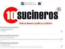 Tablet Screenshot of 10sucineros.blogspot.com