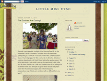 Tablet Screenshot of littlemissutah.blogspot.com