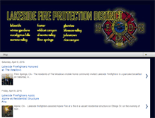 Tablet Screenshot of lakesidefiredist.blogspot.com