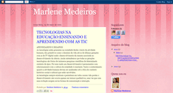 Desktop Screenshot of marlenemedeiros.blogspot.com