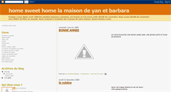 Desktop Screenshot of homesweethomelamaisondeyanetbarbara.blogspot.com