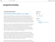 Tablet Screenshot of ourgreecetoday.blogspot.com