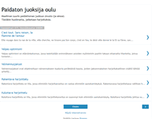 Tablet Screenshot of paidatonjuoksijaoulu.blogspot.com