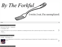 Tablet Screenshot of bytheforkful.blogspot.com