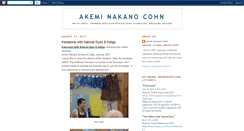 Desktop Screenshot of akeminakanocohn.blogspot.com