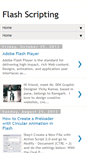 Mobile Screenshot of flashscripthelp.blogspot.com