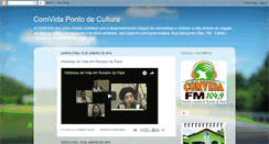 Desktop Screenshot of comvidapontodecultura.blogspot.com