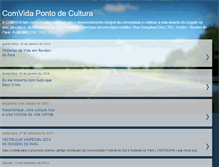 Tablet Screenshot of comvidapontodecultura.blogspot.com