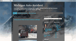 Desktop Screenshot of michiganautoaccident.blogspot.com