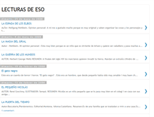 Tablet Screenshot of lecturasdeeso.blogspot.com
