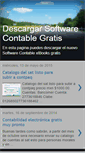 Mobile Screenshot of descargarsoftwarecontablegratis.blogspot.com