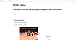 Desktop Screenshot of aikidovideo.blogspot.com