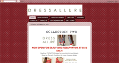 Desktop Screenshot of dressallure.blogspot.com