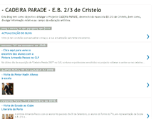 Tablet Screenshot of cadeiraparade.blogspot.com