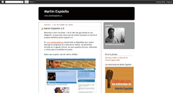 Desktop Screenshot of martinexposito.blogspot.com