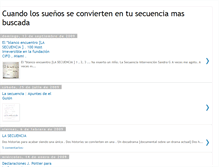 Tablet Screenshot of lasecuencia-bysan.blogspot.com