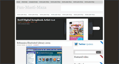Desktop Screenshot of fun-masti-maza.blogspot.com