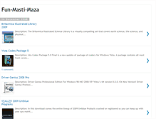 Tablet Screenshot of fun-masti-maza.blogspot.com