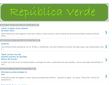 Tablet Screenshot of livrorepublicaverde.blogspot.com