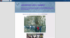 Desktop Screenshot of liceo2adscripcion.blogspot.com