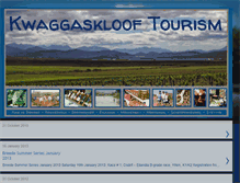 Tablet Screenshot of kwaggasklooftourism.blogspot.com