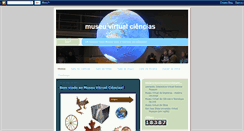 Desktop Screenshot of museuvirtualciencias.blogspot.com