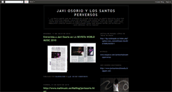 Desktop Screenshot of javiosorioylossantosperversos.blogspot.com