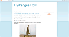 Desktop Screenshot of hydrangearow.blogspot.com