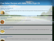 Tablet Screenshot of italianrecipesfree.blogspot.com