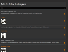 Tablet Screenshot of ederilustracoes.blogspot.com