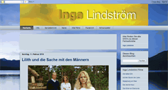 Desktop Screenshot of inga-lindstroem.blogspot.com