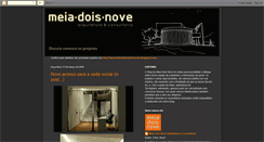 Desktop Screenshot of meiadoisnove.blogspot.com