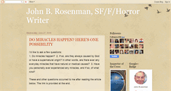 Desktop Screenshot of johnrosenman.blogspot.com