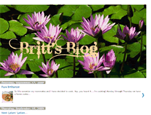 Tablet Screenshot of brittsblog09.blogspot.com