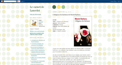 Desktop Screenshot of journal-de-lancelot.blogspot.com