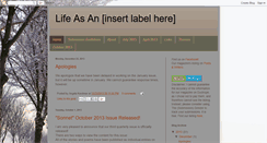 Desktop Screenshot of lifeasan.blogspot.com