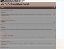Tablet Screenshot of lifeasan.blogspot.com