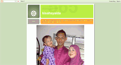 Desktop Screenshot of kisahsyaida.blogspot.com