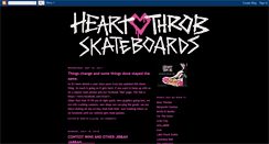 Desktop Screenshot of heartthrobskateboards.blogspot.com