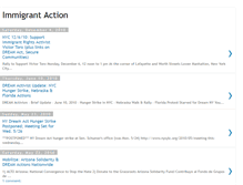 Tablet Screenshot of immigrantaction.blogspot.com