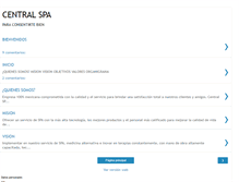 Tablet Screenshot of centralspa.blogspot.com