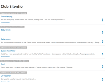 Tablet Screenshot of clubsilentio.blogspot.com