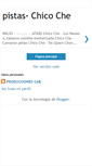 Mobile Screenshot of pistas-chico-che.blogspot.com