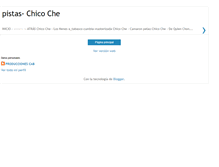 Tablet Screenshot of pistas-chico-che.blogspot.com