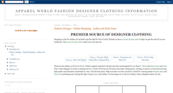 Desktop Screenshot of fashionapparel.blogspot.com