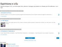 Tablet Screenshot of espiritismoeoeu.blogspot.com
