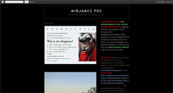 Desktop Screenshot of mirjamcs-pds.blogspot.com