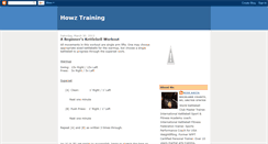 Desktop Screenshot of howztraining.blogspot.com