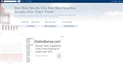 Desktop Screenshot of bestmanspeech.blogspot.com