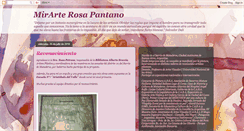 Desktop Screenshot of mirarte-rosapantano.blogspot.com